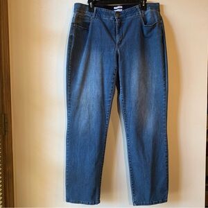 Westbound Women's Straight Leg Blue Jeans